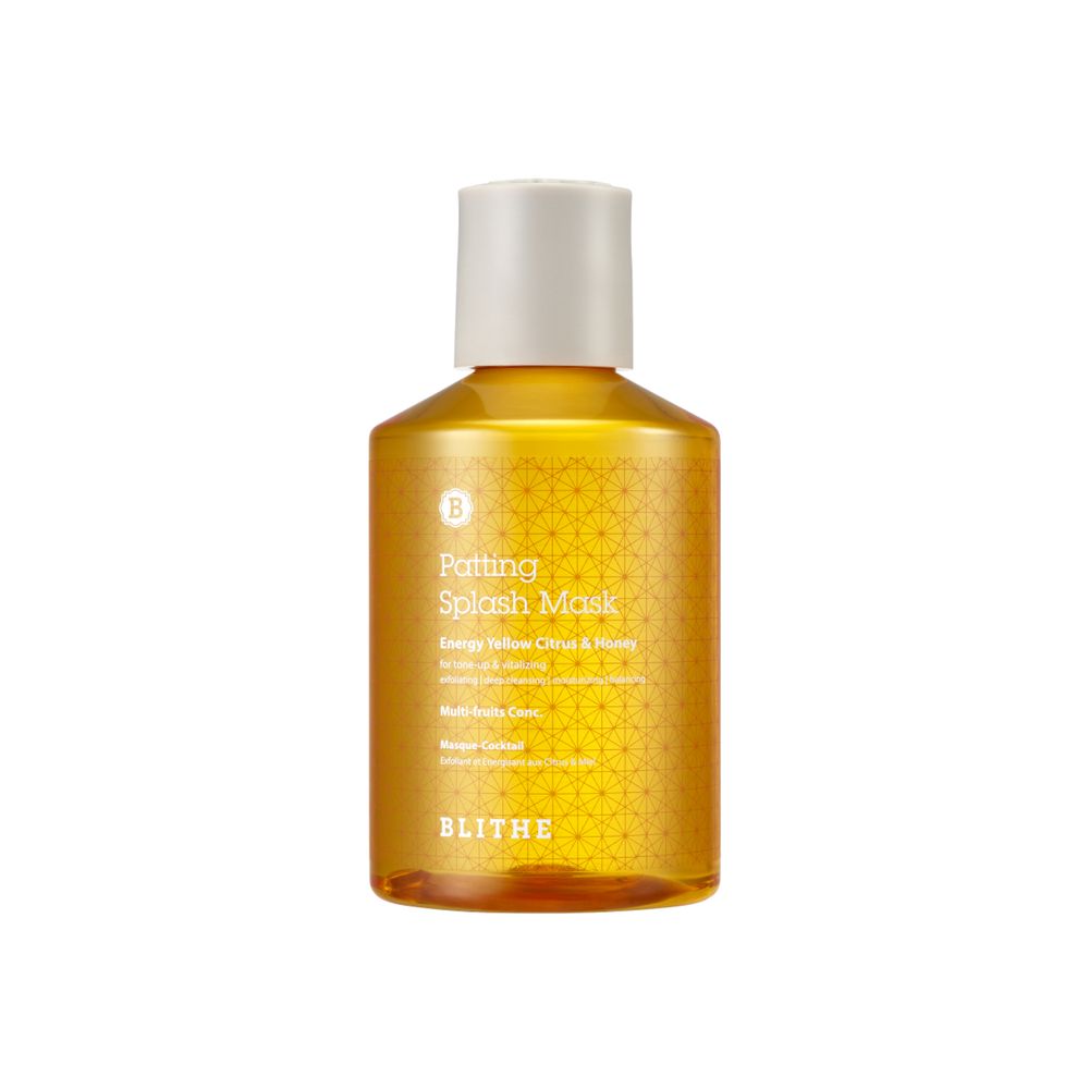 Blithe Сплэш-маска для сияния Energy Yellow Citrus&amp;Honey, 150 мл