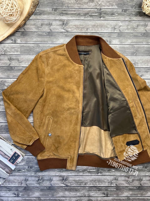 Кожаный бомбер Tom Ford