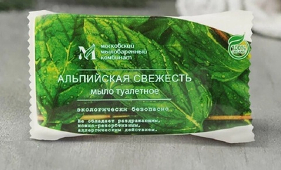 Туалетное мыло ММК Альпийское свежесть 100 гр.