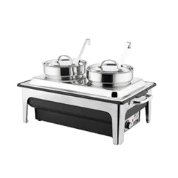 Мармит суповой 4 л 2 емкости, электрический 220V 760W, 64,5*35*31 см EcoCater SUNNEX