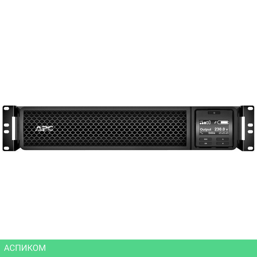 Источник бесперебойного питания APC Smart-UPS SRT 1000Вт 1000ВА черный (SRT1000RMXLI)