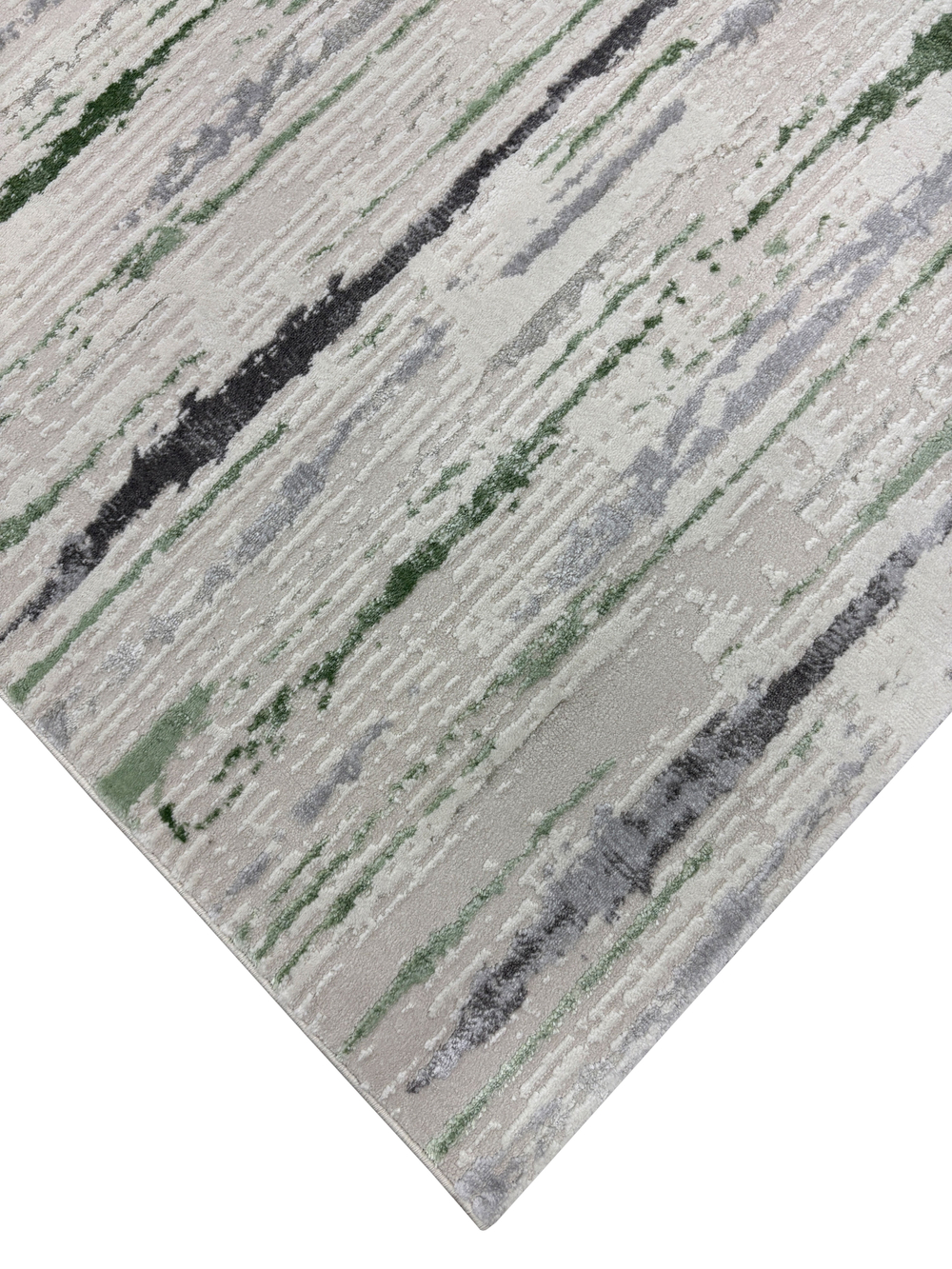 Ковер Kleopatra 38462A Green FLS/L.Grey Прямоугольник