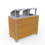 Урна Модерн для раздельного сбора мусора