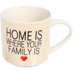 Кружка керамическая 400мл «Милый дом», микс