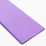 Бумага Тишью 10 листов по 50х66 см. цвет фиолетовый светлый