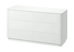 Комод Tammi 6 ящиков ширина 140 см (белый)