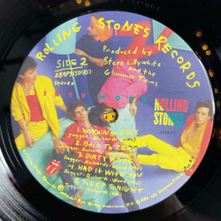 Винтажная виниловая пластинка LP Rolling Stones Dirty Work (Japan 1986) Harlem Shuffle