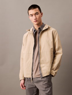 Куртка Calvin Klein Crinkle Nylon Windbreaker Crockery