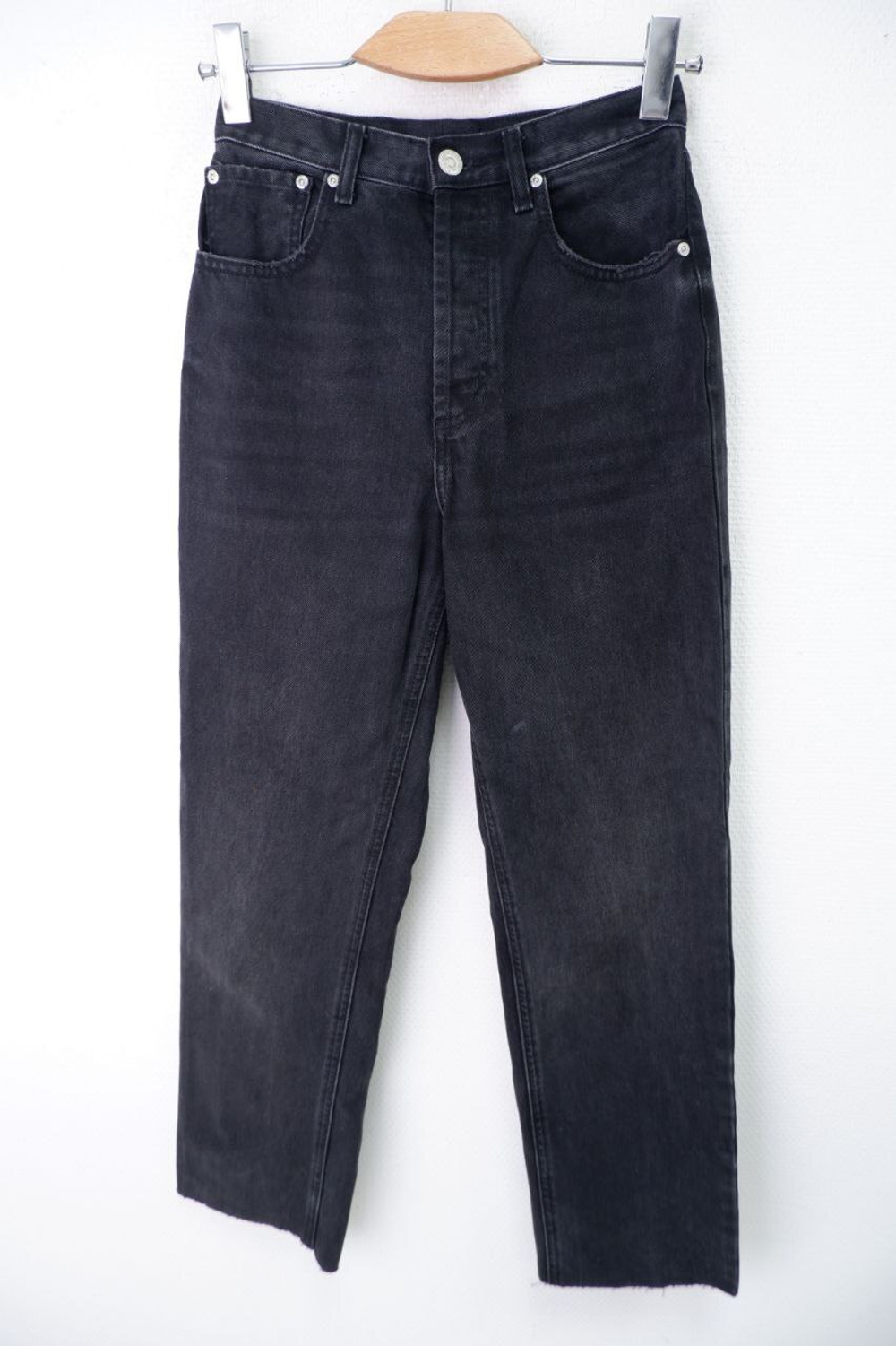 Джинсы черные базовые 44 размер