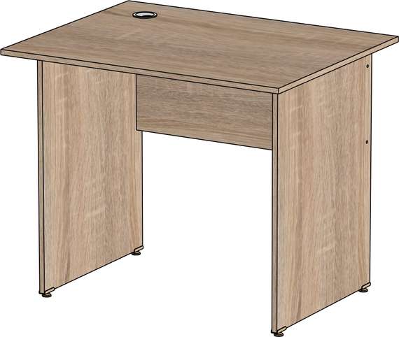 Стол письменный Стандарт Про дуб сонома