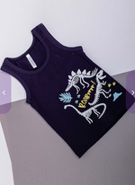 Майка для мальчиков 007_НБЛ23 т.синий р.122 (Батик), 1 шт.