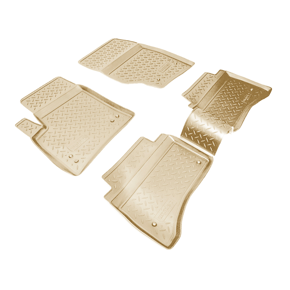 Ковры в салон Norplast/Unidec для Volkswagen Touareg (2002-2010), Бежевый, арт.NPL-Po-95-55-B