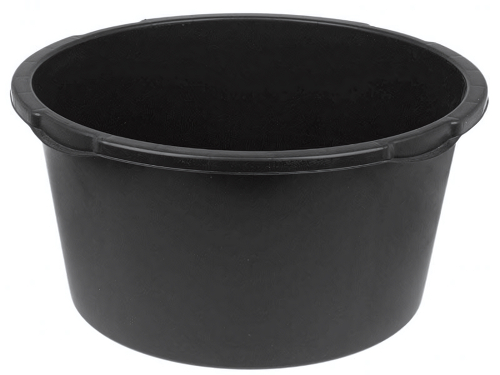 Контейнер строительный 90л круглый (черный)