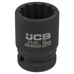 Головка ударная 3/4'', 28мм (12гр.) JCB JCB-46828