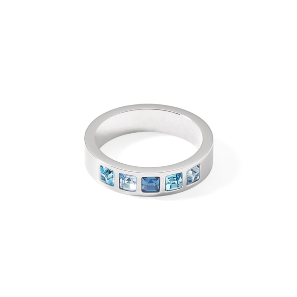 Кольцо Coeur de Lion Blue-Silver 17,2 0130/40-0717 54 размер 17,2