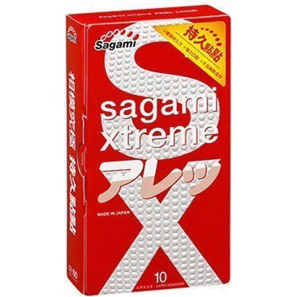 Презервативы Sagami Xtreme Feel Long продлевающие 10 шт.