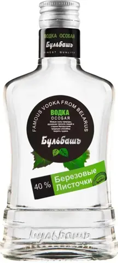 Бульбашъ Березовые Листочки особая 0,2 40% Беларусь