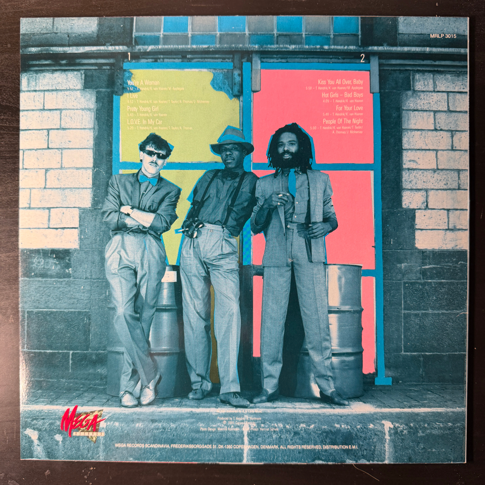 Bad Boys Blue - Hot Girls, Bad Boys (Скандинавия 1985г.)