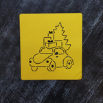 Машина новогодняя №6