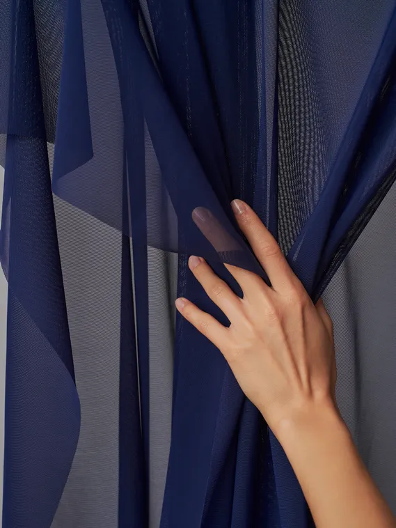 Сетка эластичная Lauma оптом, арт. 556, темно-синий 061