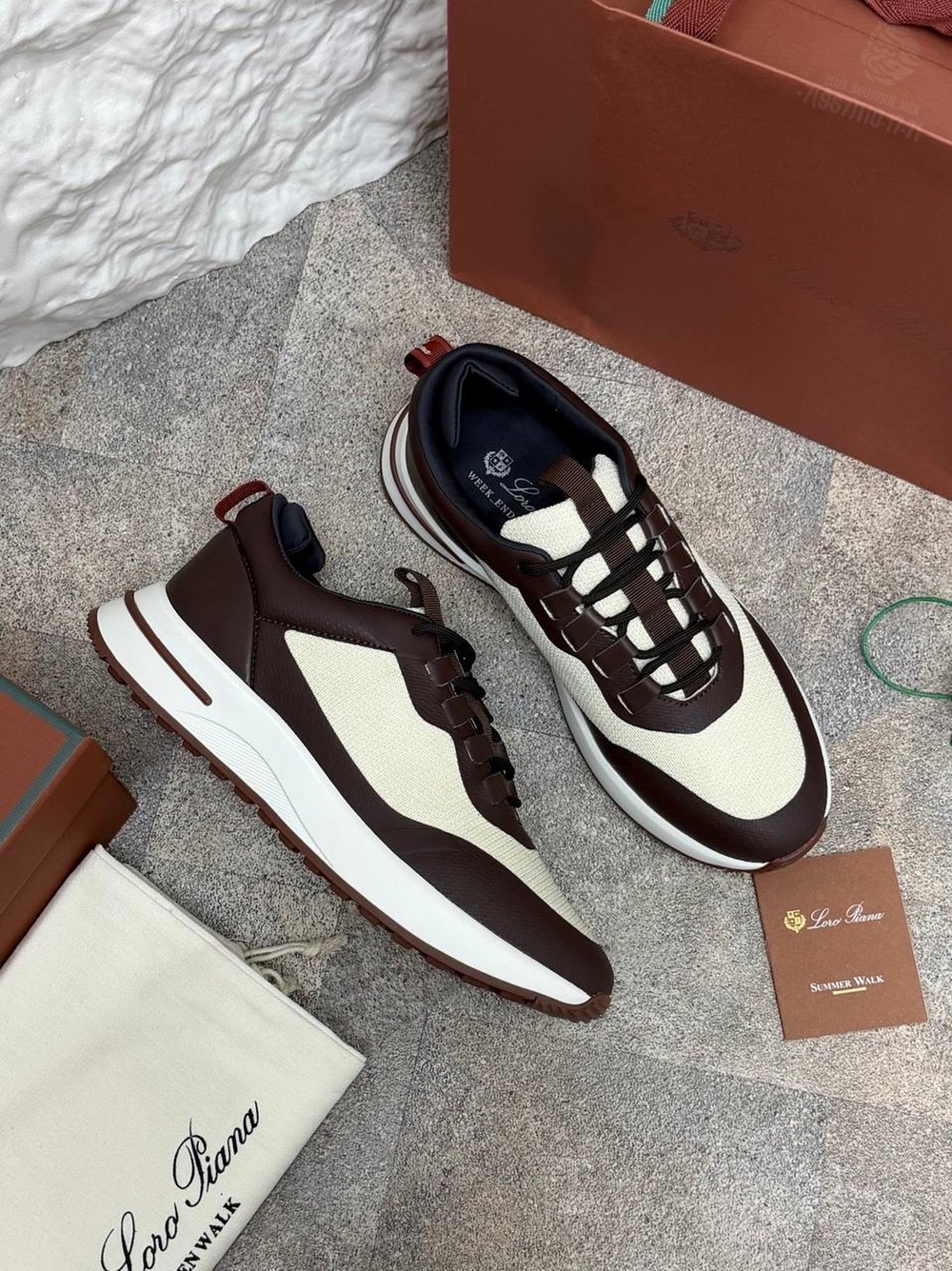 Кроссовки Loro Piana Week End Walk