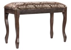 Банкетка Валентино орех / шоколад