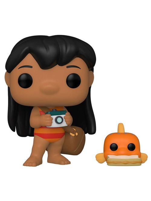 Фигурка Funko POP! Disney Lilo & Stitch Lilo with Pudge (1047) 55621