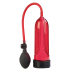 Красная помпа для мужских тренировок Stamina - 21 см. (Цвет: красный)