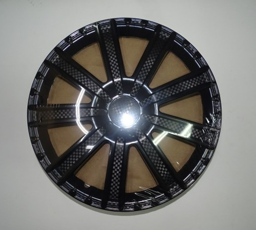 Колпак колеса R14 Круиз черный (в мешке 5 упак) (STAR)