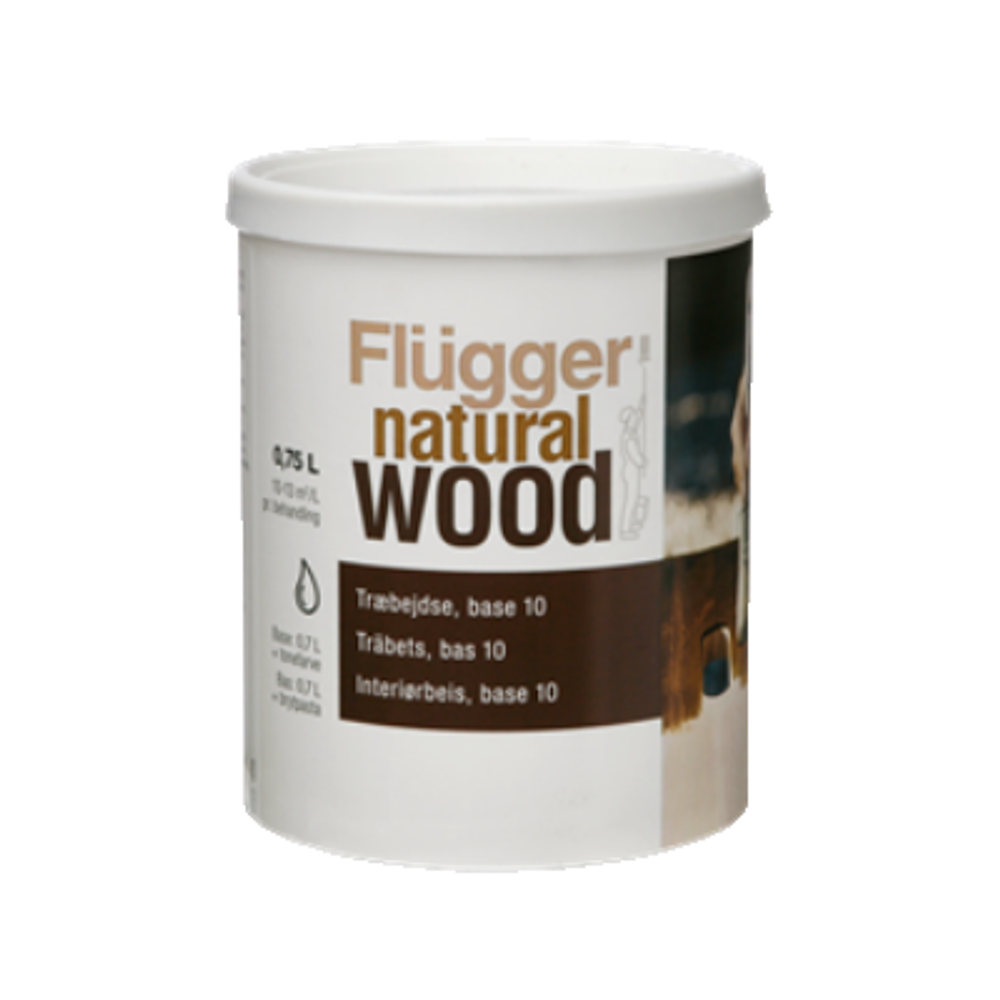 Морилка для дерева Natural Wood Stain base 11 2.8л FLUGGER 61403
