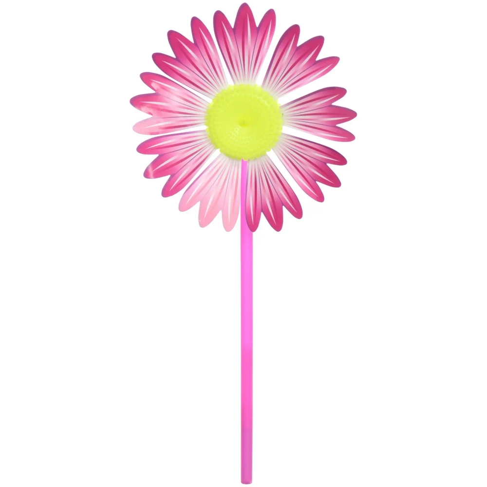 Ветрячок «Цветочек» d-17 см, 38 см, микс