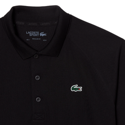 Теннисное поло Lacoste SPORT Breathable Run-Resistant Interlock