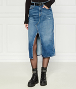 Джинсовая юбка Tommy Jeans - голубой(DW0DW18225)