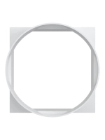 Переходник пластиковый ERA D100 мм 90х90 мм