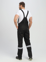 Костюм Вивантек-2 СОП (тк.Смесовая МВО,240) п/к, черный/оранжевый