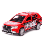 Модель ин. мет. "Mitsubishi Outlander Спорт" 12см, двери, багаж, коробка OUTLANDER-SPORT (Технопарк)
