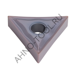 Пластина твердосплавная ISO TNMG220404-MFA APM20B AHNO по жаропроч. и нерж.стали, получистовая