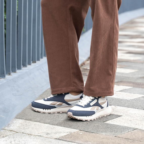 Reebok CL LEGACY W+ Бежевые кроссовки Nizkiejaki Унисекс