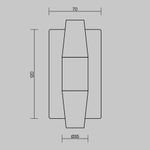 Настенный светильник (бра) Maytoni MOD401WL-L6BS3K