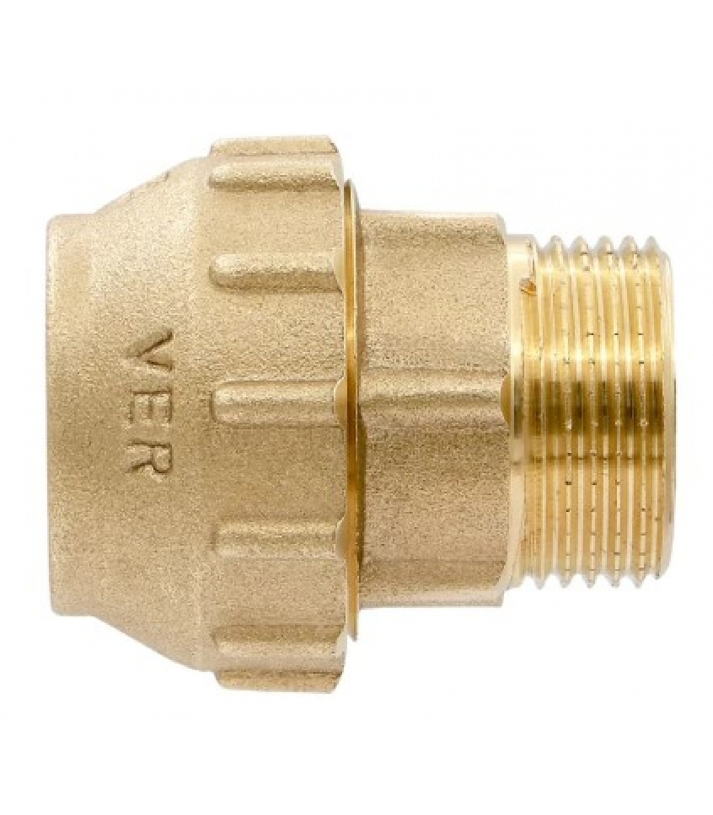 Муфта лат. ПЭ 40*1" нар. (Vieir)