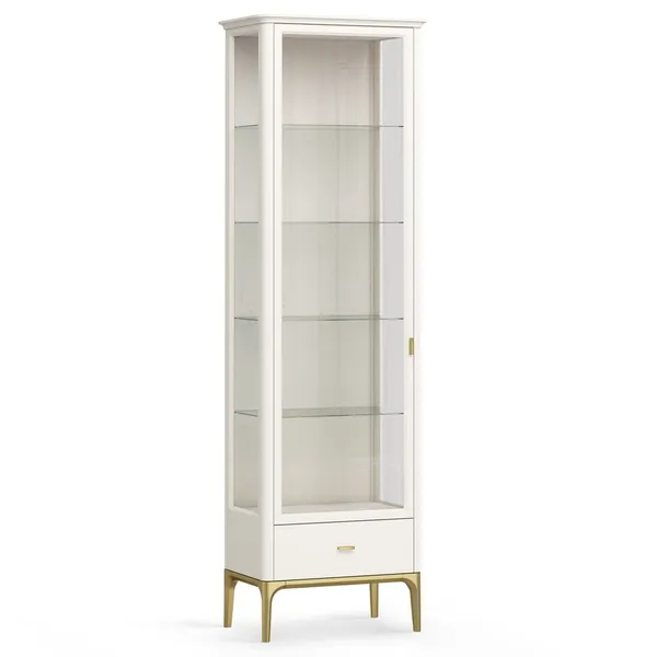 Витрина стеклянная малая L