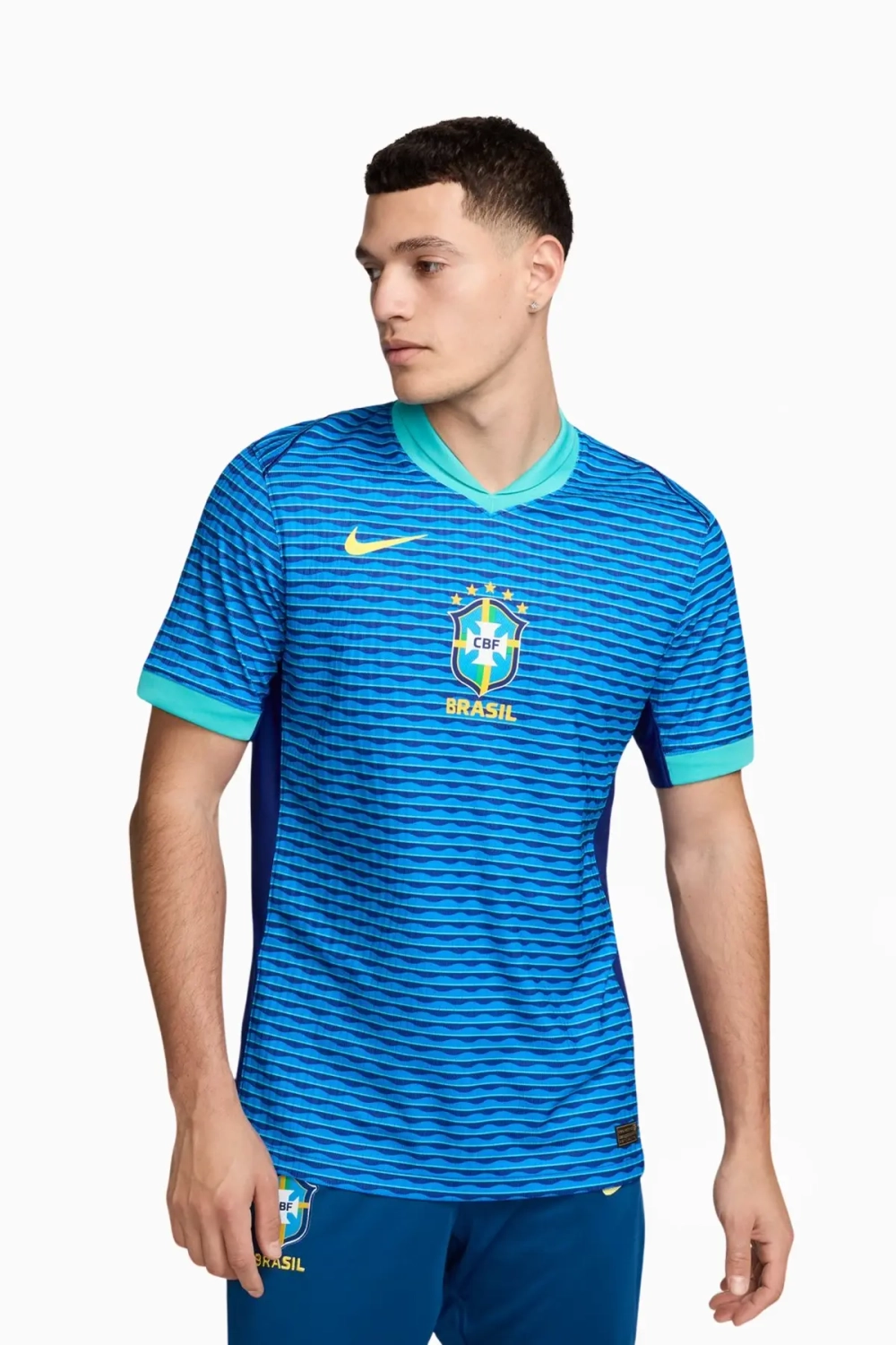 Футболка Nike Brazil 2024 Away Match - синий