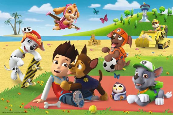 Puzzle - "24 Maxi" - Fun on the blanket / Viacom PAW Patrol