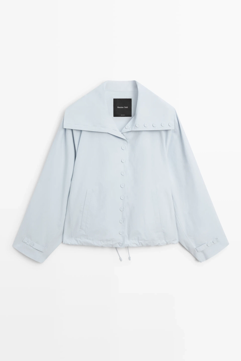 Короткий пиджак с пуговицами - MASSIMO DUTTI