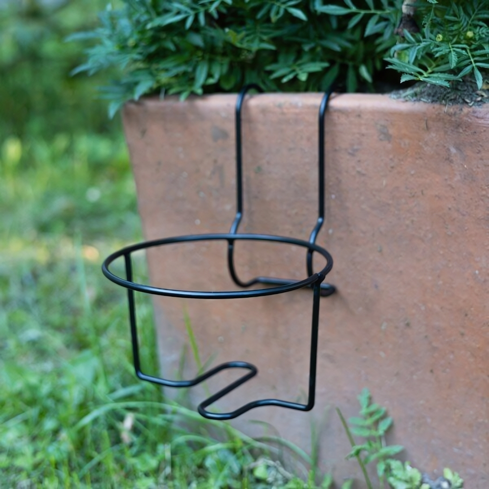 Подставка для цветов навесная на 1 горшок D13,5 металл М0000395