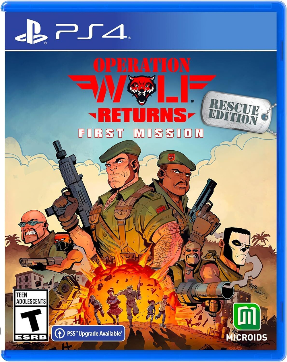 Игра Operation Wolf Returns: First Mission (Английская версия) для PlayStation 4