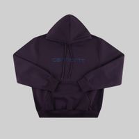  Толстовка мужская Carhartt WIP Hooded Sweatshirt артикул:I030230_darkred - купить в магазине Дайс