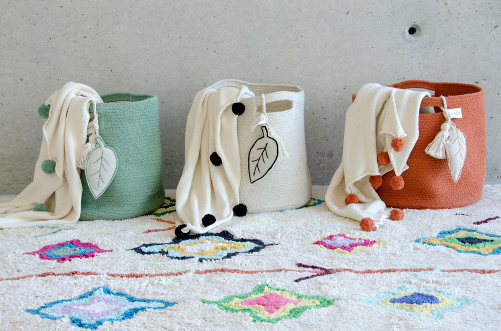 Корзина Lorena Canals Leaf Terracota (30 x Ø30 см)