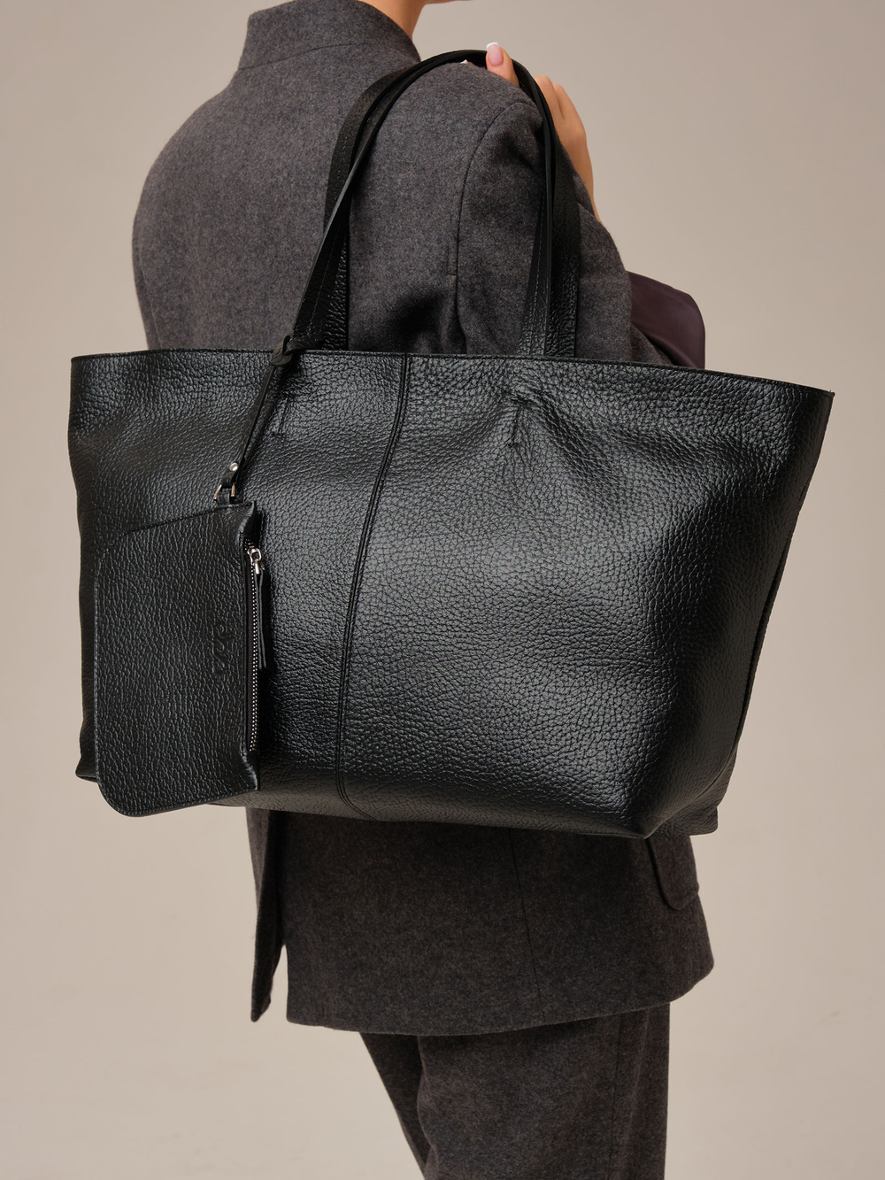 Кожаная сумка Texas DBR 31390 черный