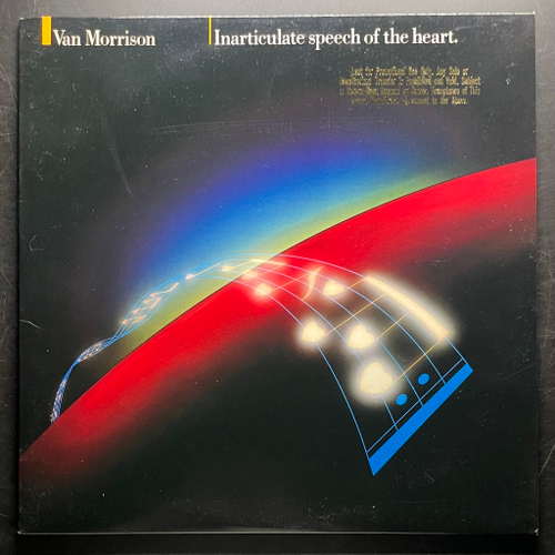 Van Morrison ‎– Inarticulate Speech Of The Heart (США 1983г.)